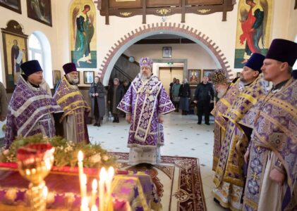 Литургия Преждеосвященных Даров в день памяти сщмч. Пиония, пресвитера Смирнского